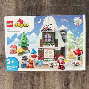Lego Duplo Santa’s Gingerbread House Set with 50pcs NEW sealed box